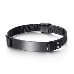 ファッション機械式チタンブレスレットウォッチチェーンメンズブレスレット