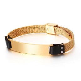 ファッション機械式チタンブレスレットウォッチブレスレットメンズブレスレット