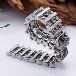 レトロシックなキールチタンメンズブレスレット