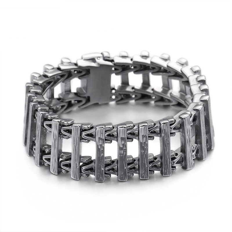 レトロシックなキールチタンメンズブレスレット レトロシックなキールチタンメンズブレスレット