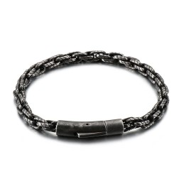 メンズブレスレット レトロ ヒップホップ ファッション チタンブレスレット