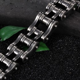 ストリートチタンメンズバイシクルブレスレット