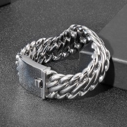 ヒップホップロックファッションクールメンズチタンブレスレット