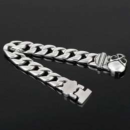 ファッションスカルメンズチタンブレスレットアクセサリー