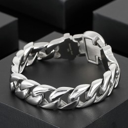 ファッションスカルメンズチタンブレスレットアクセサリー