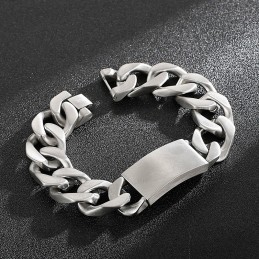 メンズチタンブレスレット シックロックブレスレット アクセサリー