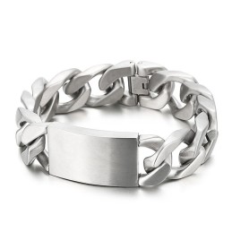 メンズチタンブレスレット シックロックブレスレット アクセサリー