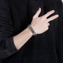 男性用チタンブレスレット販売中