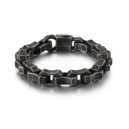 シックなメンズチタンブレスレット