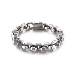 ファッションブレスレット 幾何学模様 メンズ チタン タイドアクセサリー