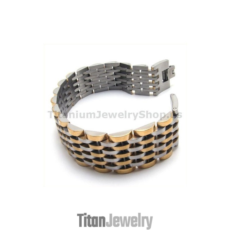 メンズチタンブレスレット