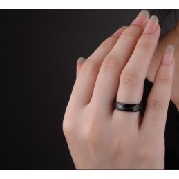 心電図タングステン結婚指輪