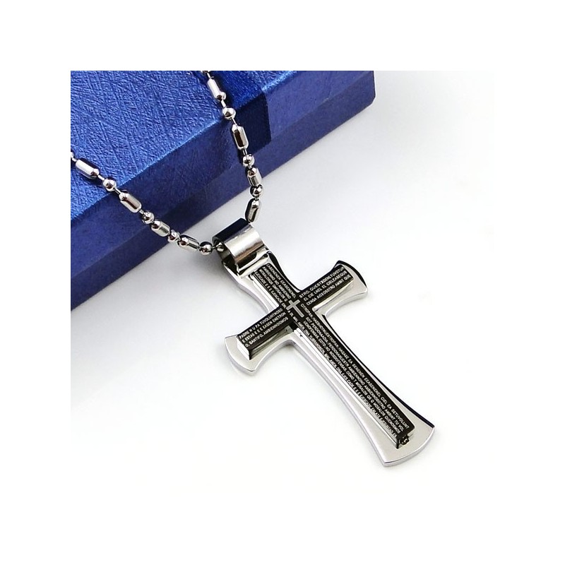 クールマン ブラッククロス 純チタンネックレスペンダント(新品) クールマン ブラッククロス 純チタンネックレスペンダント(新品)