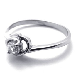 女性用ダイヤモンドチタンリング