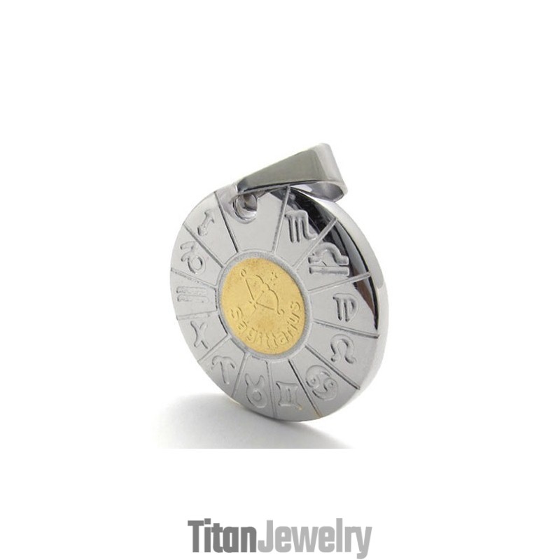 射手座チタンペンダント