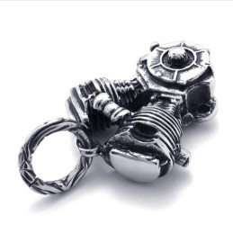チタン製バイクエンジンペンダント