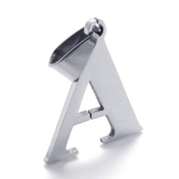 文字「A」チタンペンダント