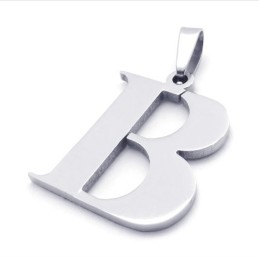 チタン文字「B」ペンダント