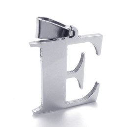 E文字チタンペンダント
