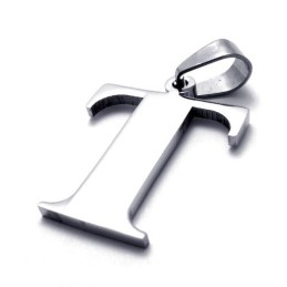 チタンレター「T」ペンダント