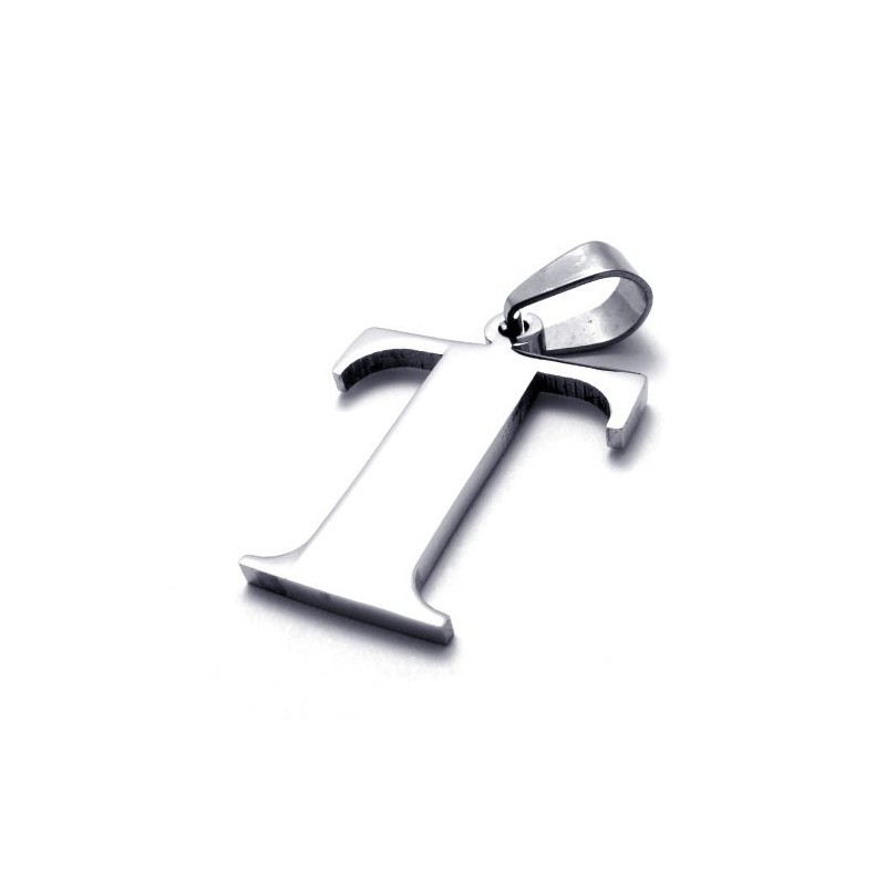 チタンレター「T」ペンダント