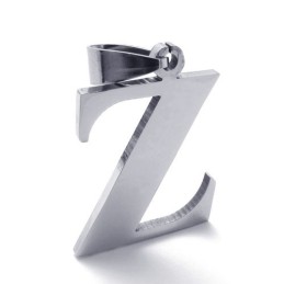 文字「Z」チタンペンダント