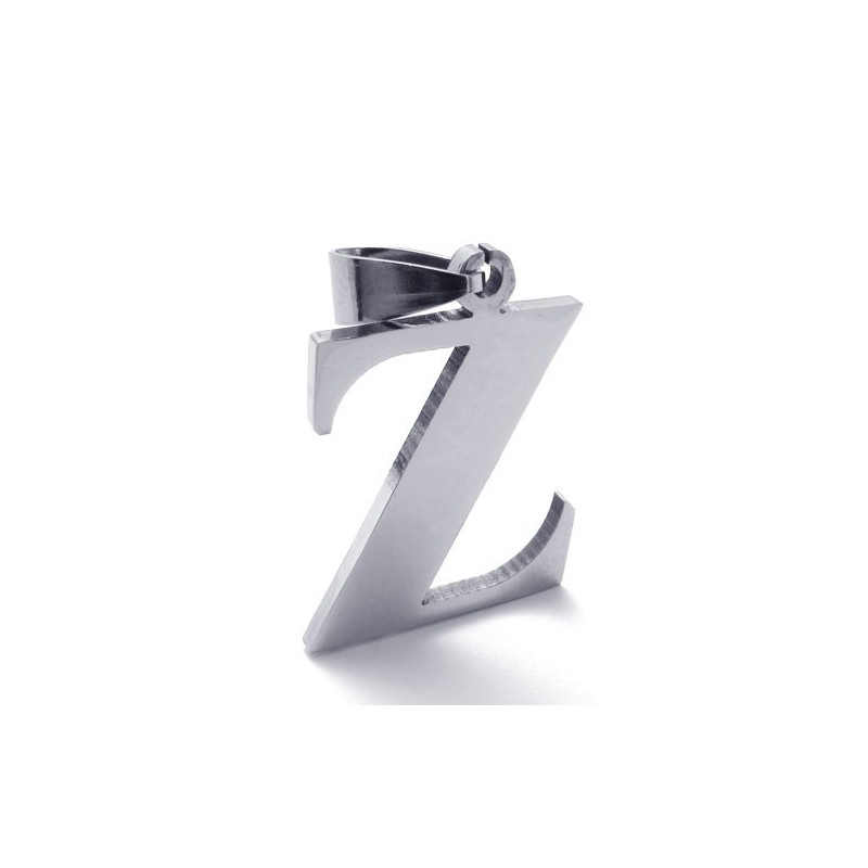 文字「Z」チタンペンダント