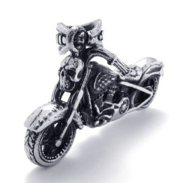チタン製バイクペンダント