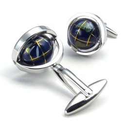 モダンなデザインとカラフルな高品質チタン製カフスボタン