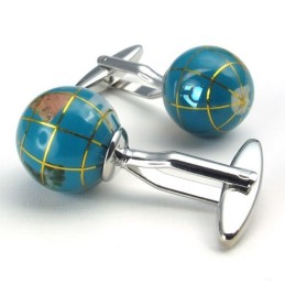 モダンなデザインとカラフルな高品質チタン製カフスボタン