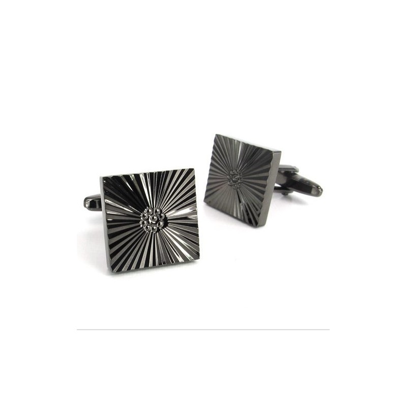 洗練された技術と繊細な色彩の高品質チタン製カフスボタン