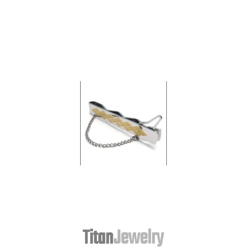 プロフェッショナルなデザイン鮮やかな色彩高品質チタン製ネクタイピン