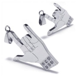 メンズ シルバー 純チタン ペンダントネックレスチェーン（新品）
