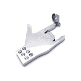 メンズ シルバー 純チタン ペンダントネックレスチェーン（新品）