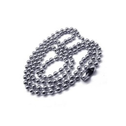 メンズ シルバー 純チタン ペンダントネックレスチェーン（新品）