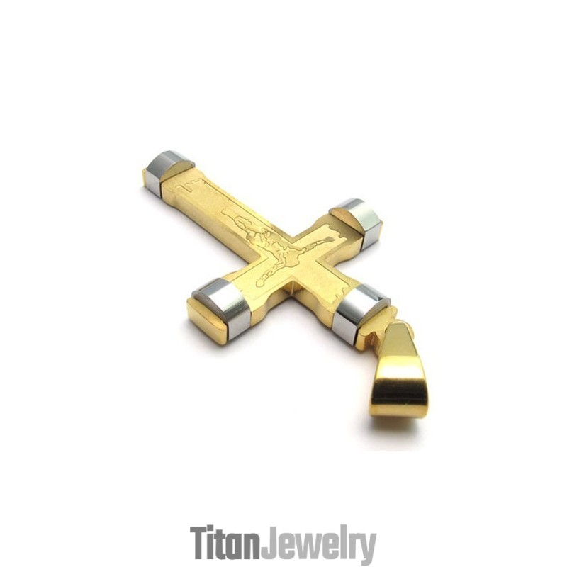 様々なスタイル色の輝き優れた品質のチタンクロスペンダント